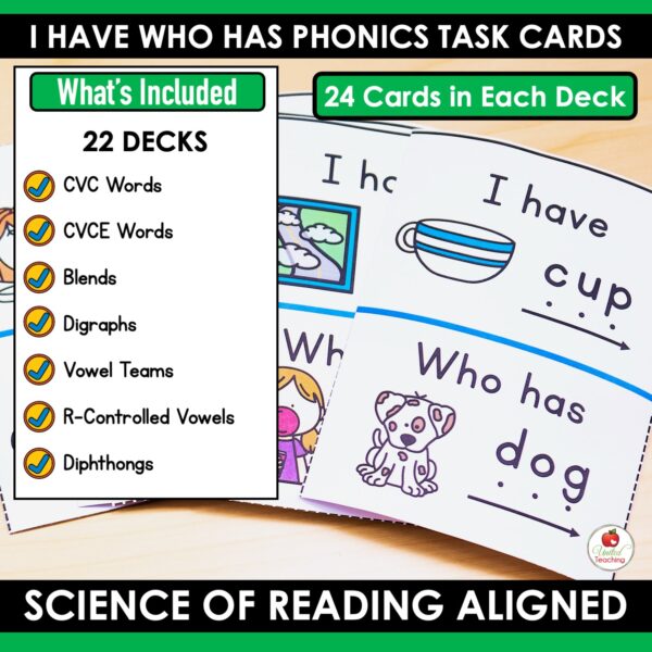 I Have Who Has Phonics Games Bundle - Image 2