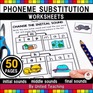 Phoneme Substitution Worksheets