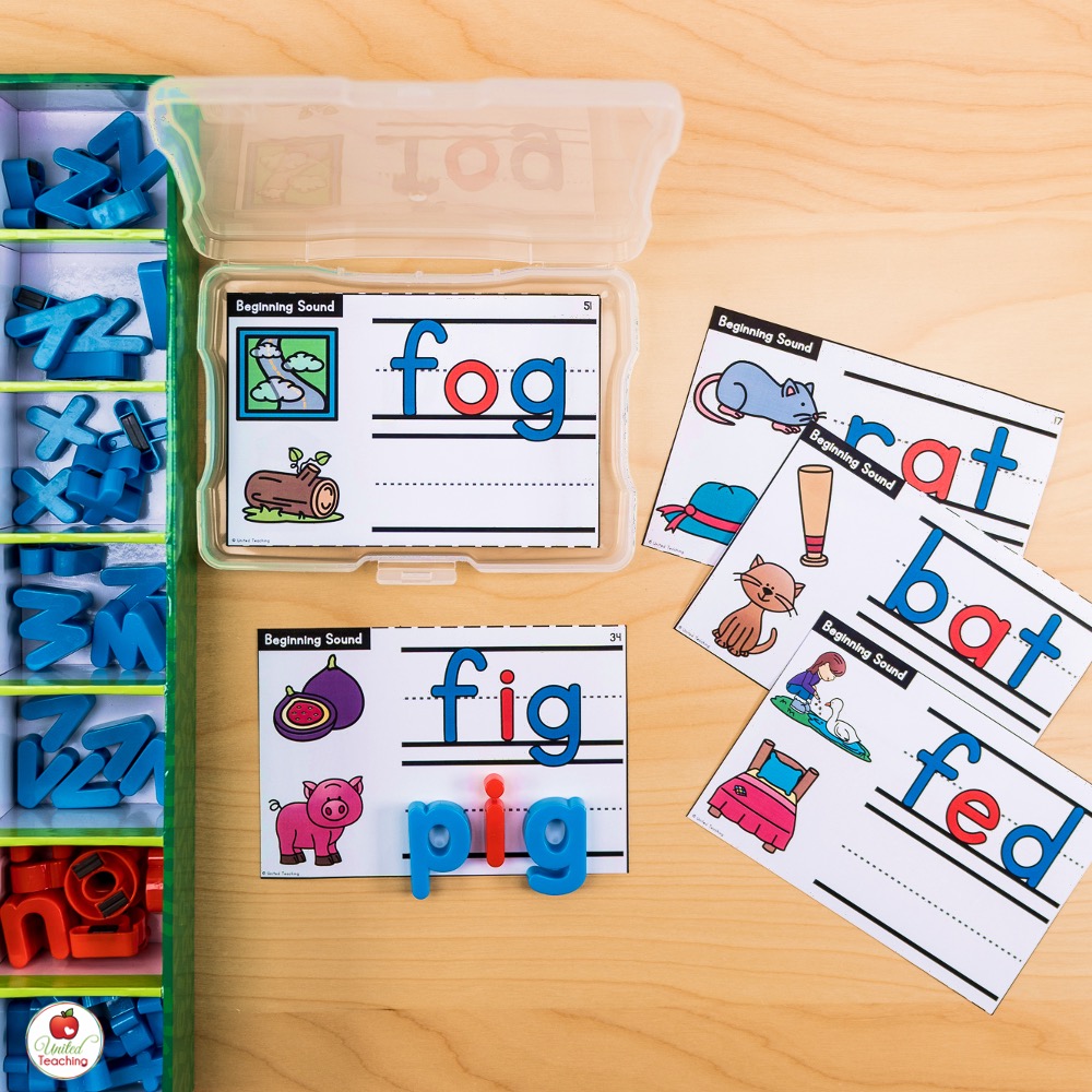 Change the Sound Phoneme Substitution Task Cards for Phonemic Awareness Skill Building