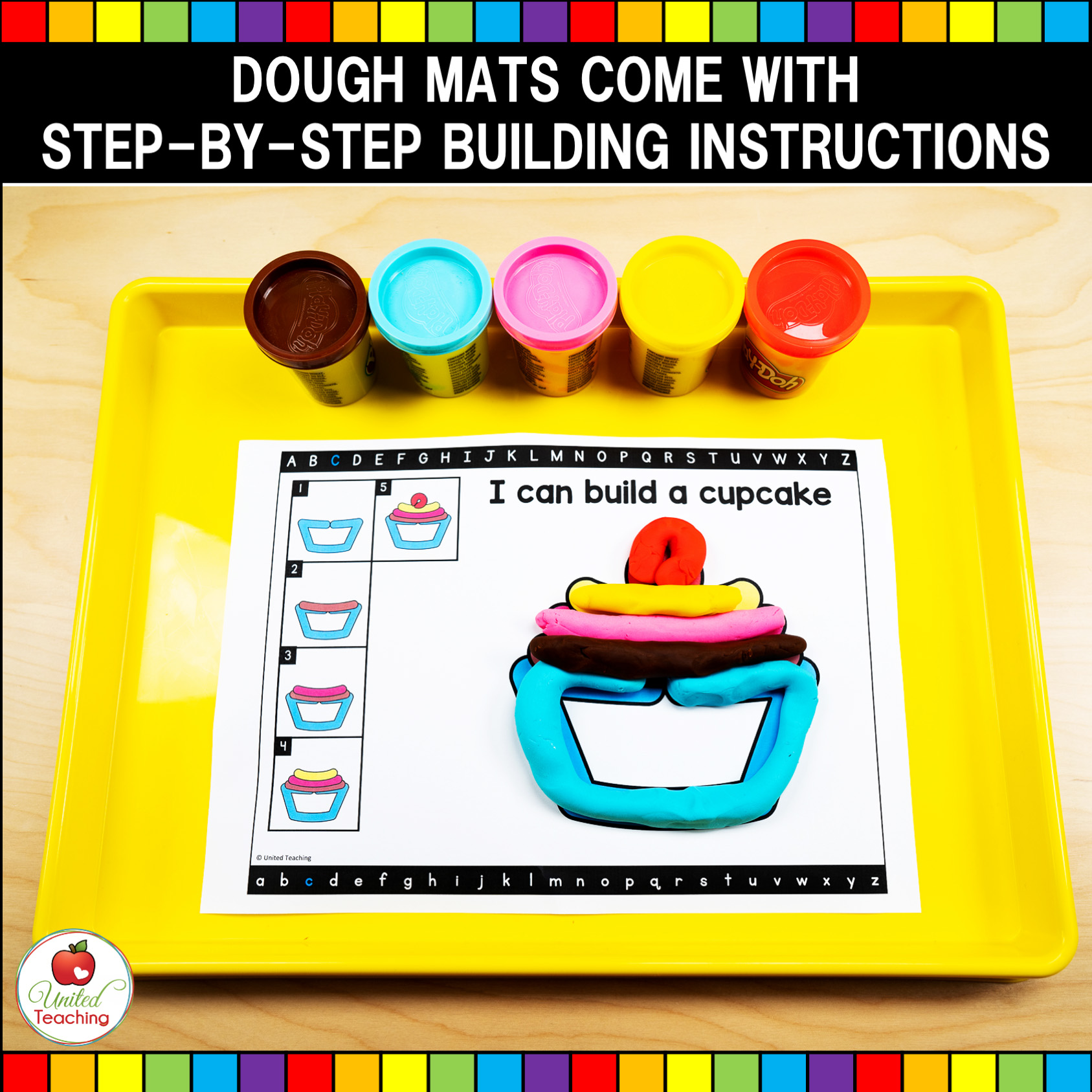 Play Dough Mats  Made By Teachers