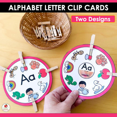 Alphabet Clip Cards for Letters A-Z - Image 4