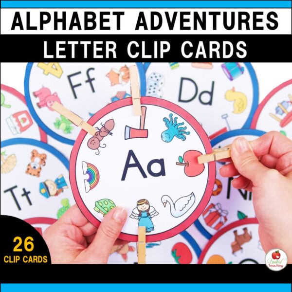 Alphabet Clip Cards Cover