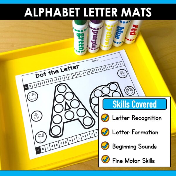 Alphabet Letter Mats Bundle - Image 4
