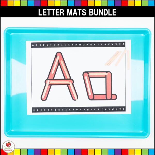 Alphabet Letter Stick Mats