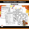 Thanksgiving Math and Literacy Activities Kindergarten Bundle - United ...