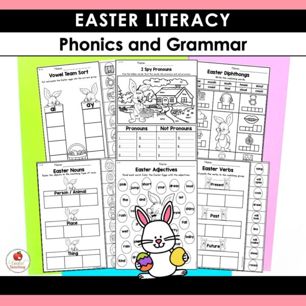 Easter Math and Literacy Activities for 1st Grade Bundle - Image 6