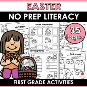 Easter Literacy Activities for 1st Grade