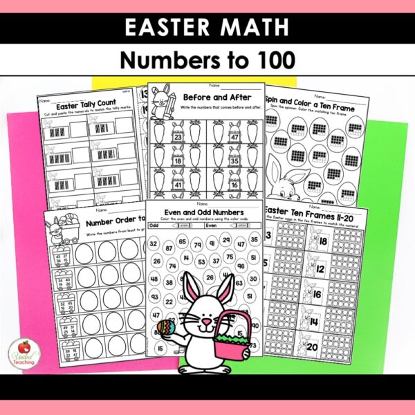 Easter Math and Literacy Activities for 1st Grade Bundle - Image 11