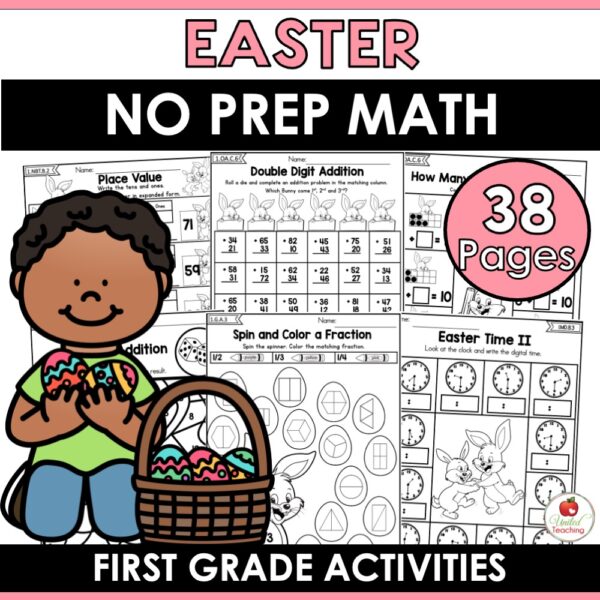 Easter Math Activities for 1st Grade