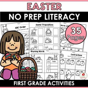Easter Literacy Activities for 1st Grade