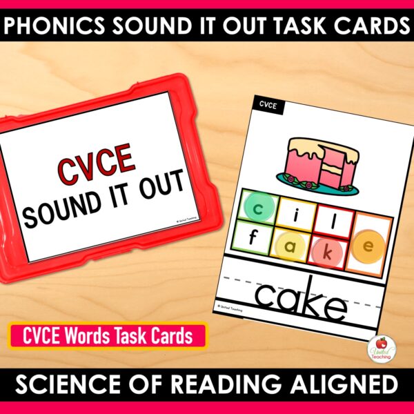 Sound It Out Phonics Task Cards Bundle - Image 7