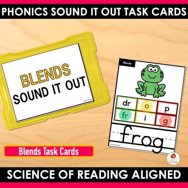 Sound It Out Phonics Task Cards Bundle - Image 9