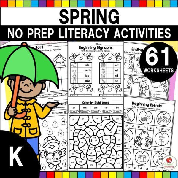 Spring Literacy Activities for Kindergarten