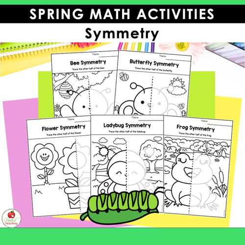 Spring Math and Literacy Worksheets 1st Grade Bundle - Image 13