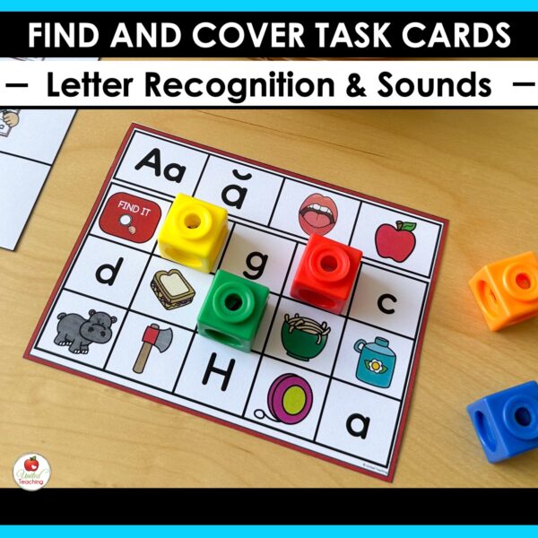Alphabet Find and Cover Task Cards - Image 6
