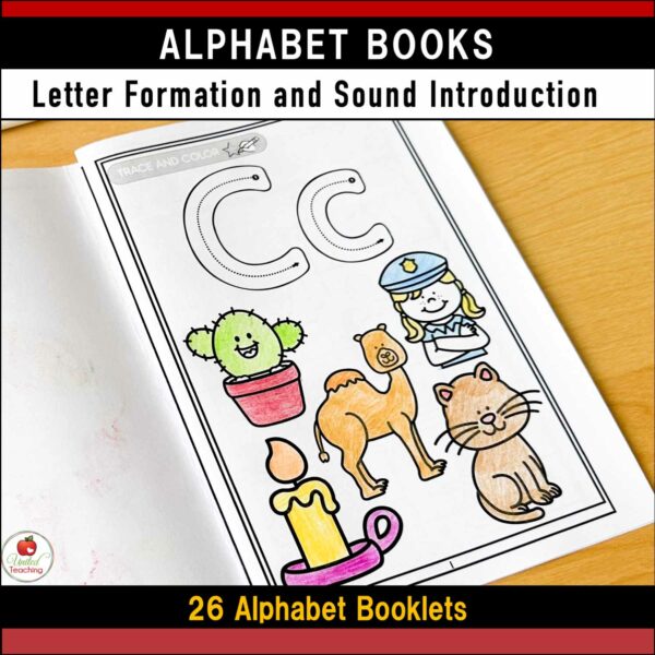Alphabet Books Bundle Page 1 of Alphabet Booklet