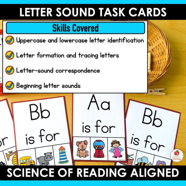 Alphabet Letter Sound Clip Cards - Image 4