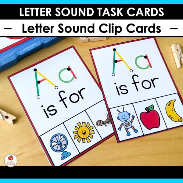 Alphabet Letter Sound Clip Cards - Image 6