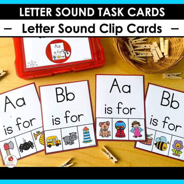 Alphabet Letter Sound Clip Cards - Image 9