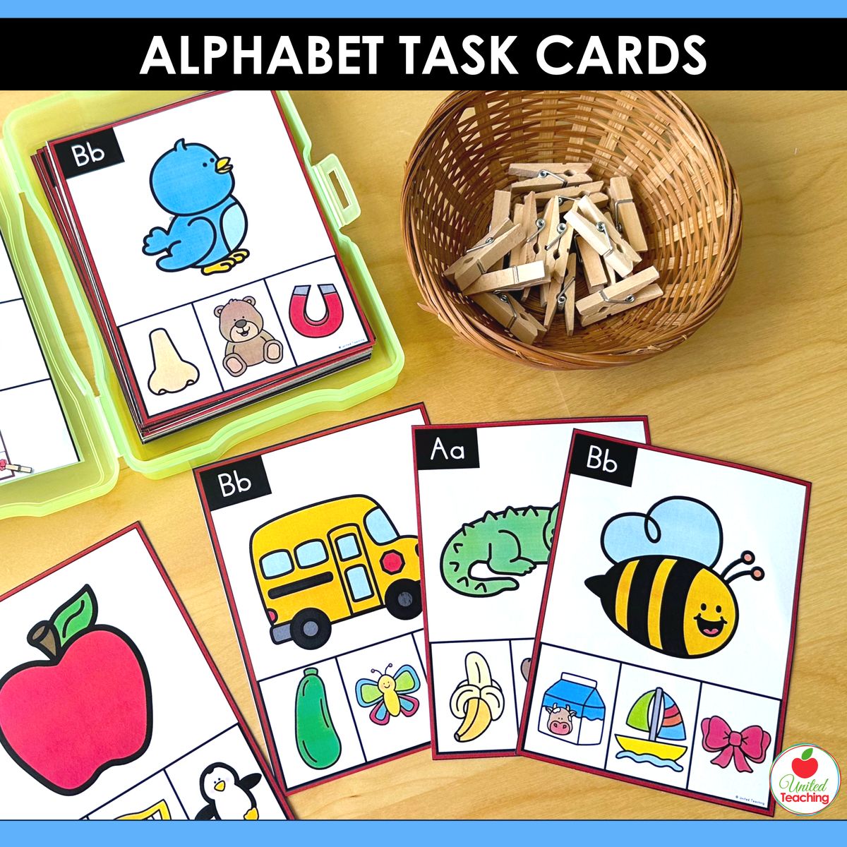 Alphabet Letter Task Cards