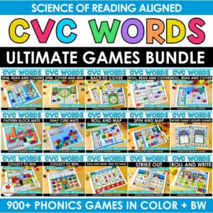 CVC Words Games Bundle