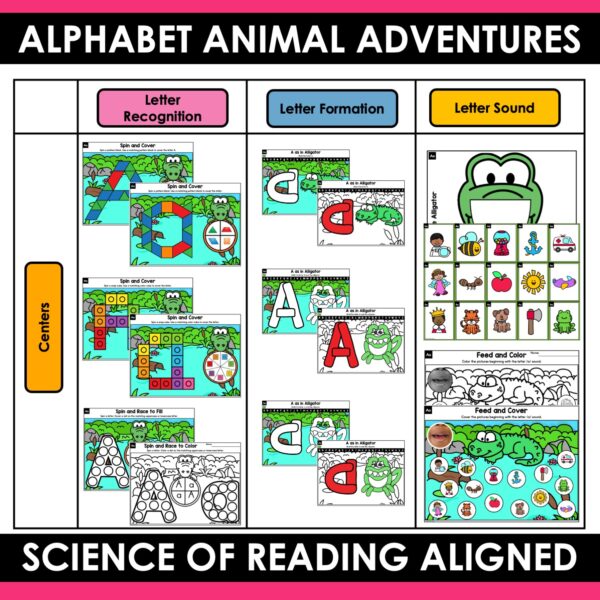Alphabet Animal Adventures Bundle: 1600+ Pages of Alphabet Activities and Letter Printables - Image 6