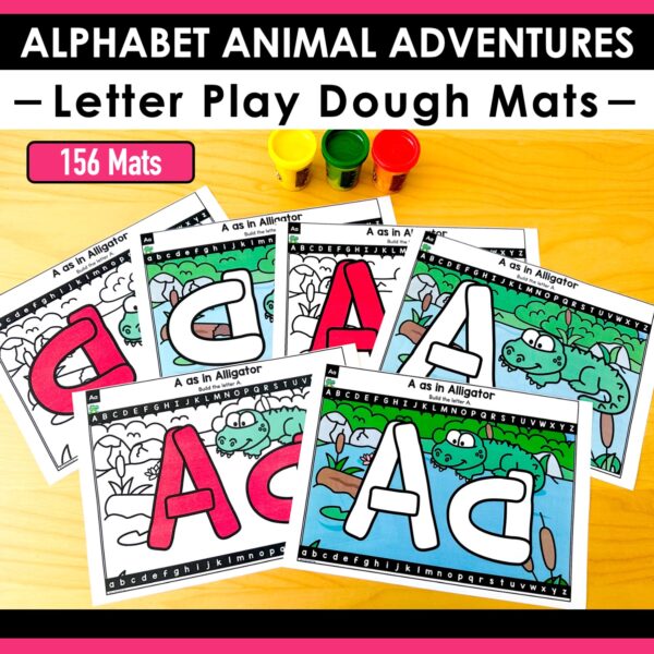 Alphabet Animal Adventures Bundle: 1600+ Pages of Alphabet Activities and Letter Printables - Image 11