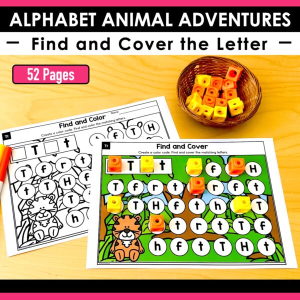 Alphabet Animal Adventures Bundle: 1600+ Pages of Alphabet Activities and Letter Printables - Image 16