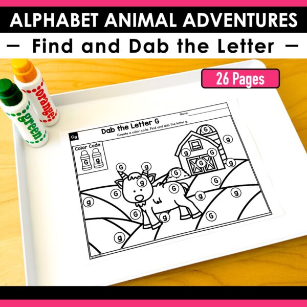 Alphabet Animal Adventures Bundle: 1600+ Pages of Alphabet Activities and Letter Printables - Image 17