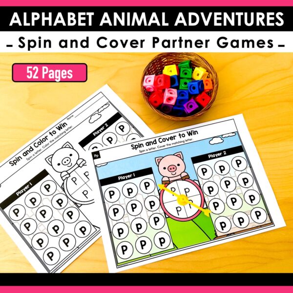 Alphabet Animal Adventures Bundle: 1600+ Pages of Alphabet Activities and Letter Printables - Image 22