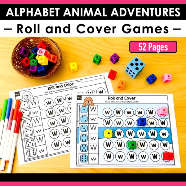 Alphabet Animal Adventures Bundle: 1600+ Pages of Alphabet Activities and Letter Printables - Image 23