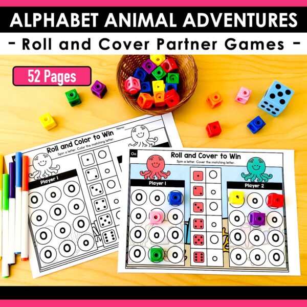 Alphabet Animal Adventures Bundle: 1600+ Pages of Alphabet Activities and Letter Printables - Image 24