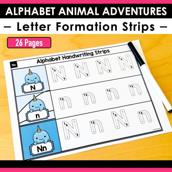 Alphabet Animal Adventures Bundle: 1600+ Pages of Alphabet Activities and Letter Printables - Image 25