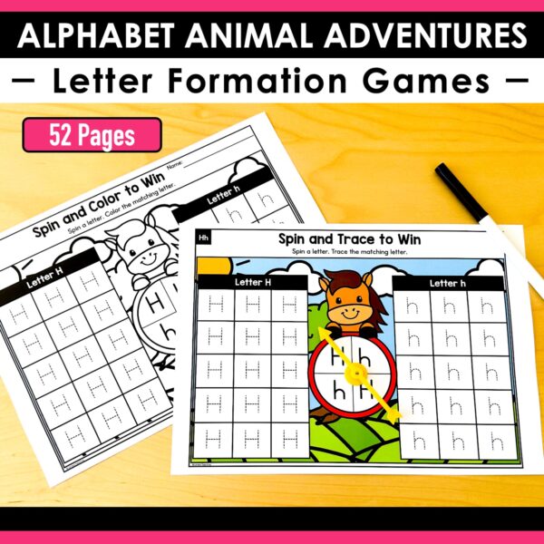 Alphabet Animal Adventures Bundle: 1600+ Pages of Alphabet Activities and Letter Printables - Image 26