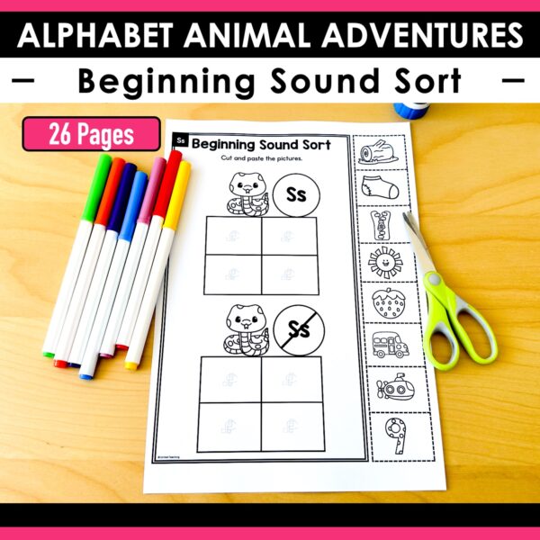 Alphabet Animal Adventures Bundle: 1600+ Pages of Alphabet Activities and Letter Printables - Image 32