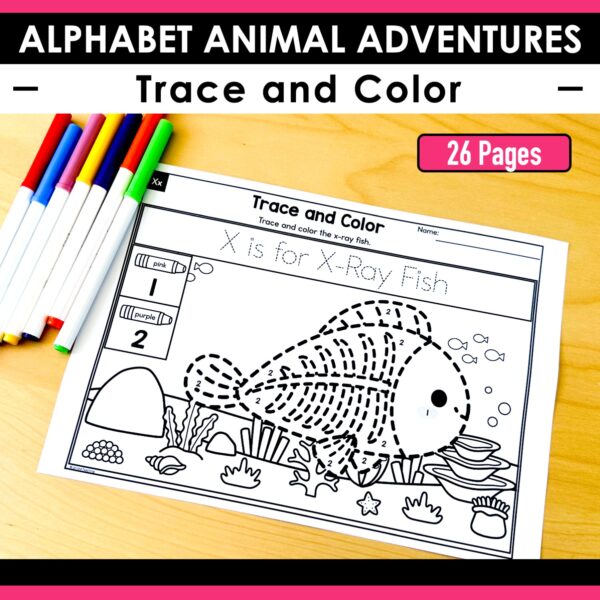 Alphabet Animal Adventures Bundle: 1600+ Pages of Alphabet Activities and Letter Printables - Image 33