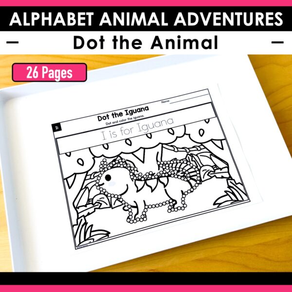 Alphabet Animal Adventures Bundle: 1600+ Pages of Alphabet Activities and Letter Printables - Image 34