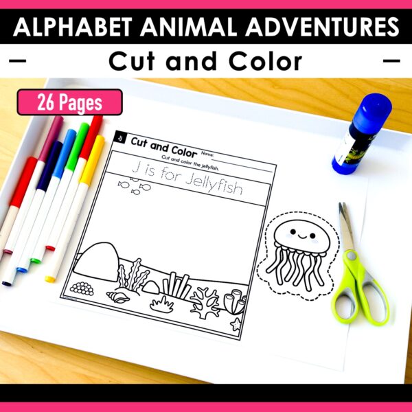 Alphabet Animal Adventures Bundle: 1600+ Pages of Alphabet Activities and Letter Printables - Image 35