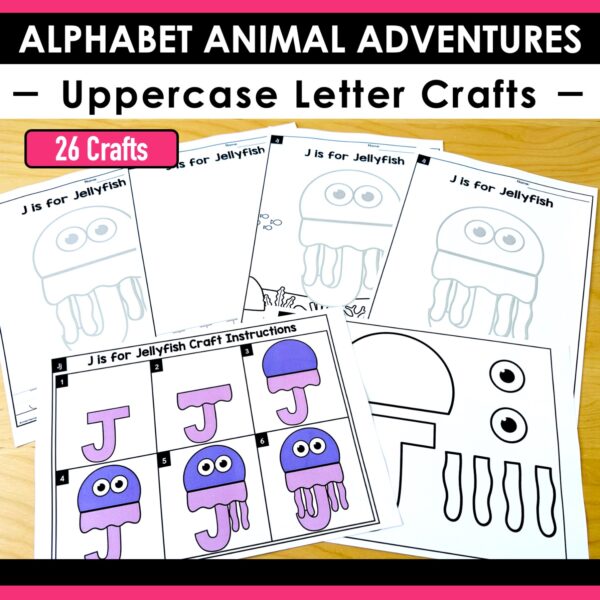 Alphabet Animal Adventures Bundle: 1600+ Pages of Alphabet Activities and Letter Printables - Image 37