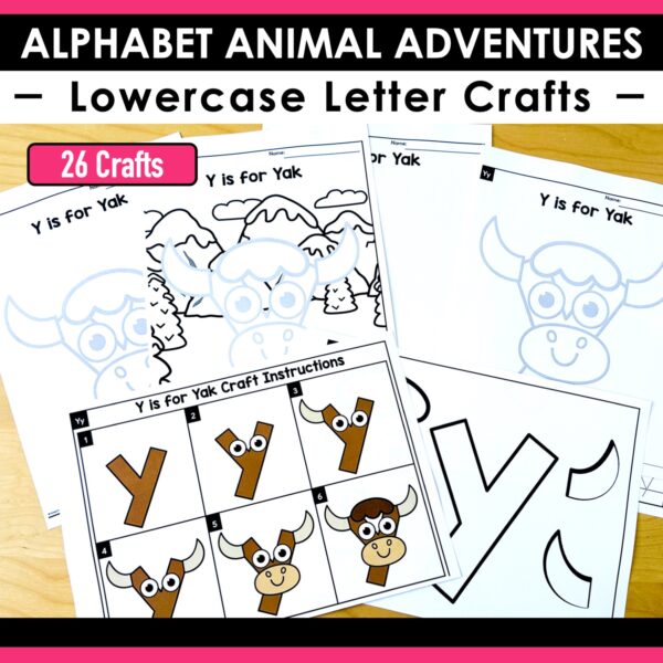 Alphabet Animal Adventures Bundle: 1600+ Pages of Alphabet Activities and Letter Printables - Image 38