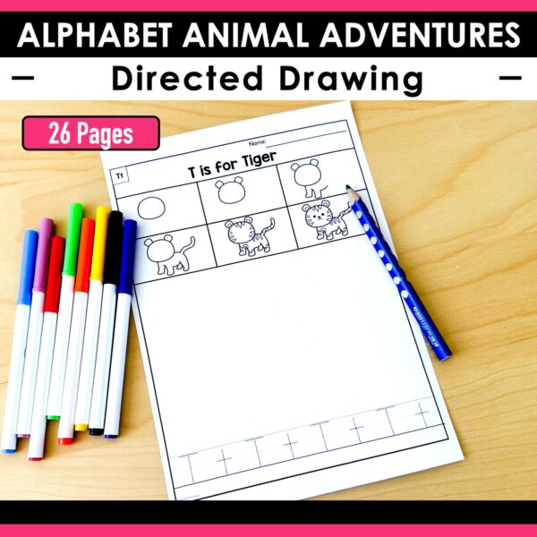 Alphabet Animal Adventures Bundle: 1600+ Pages of Alphabet Activities and Letter Printables - Image 39
