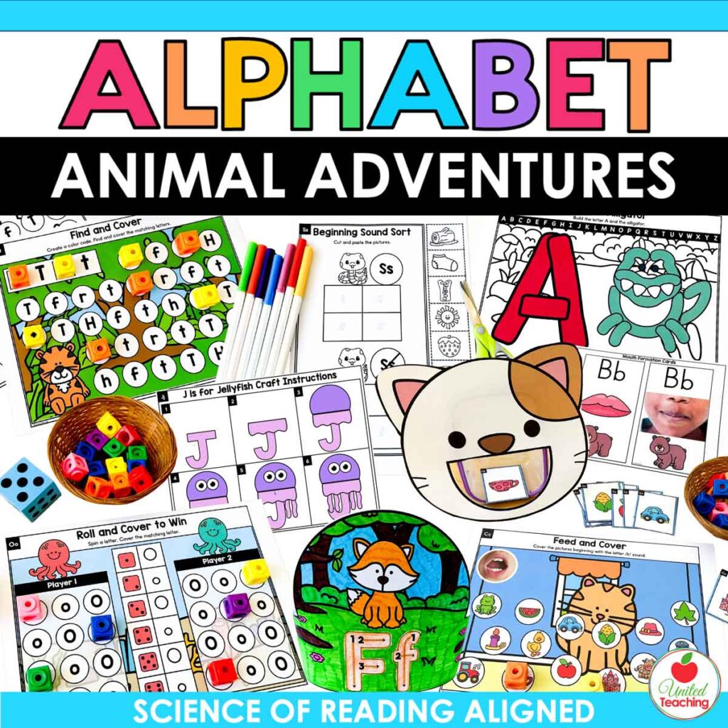 Alphabet Animal Adventures Curriculum Bundle