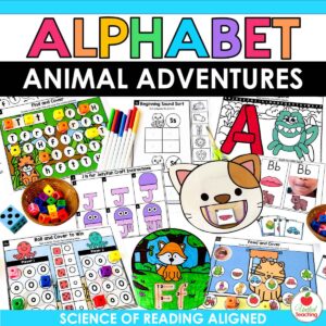 Alphabet Animal Adventures Curriculum Bundle