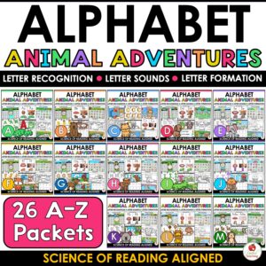 Alphabet Animal Adventures Bundle