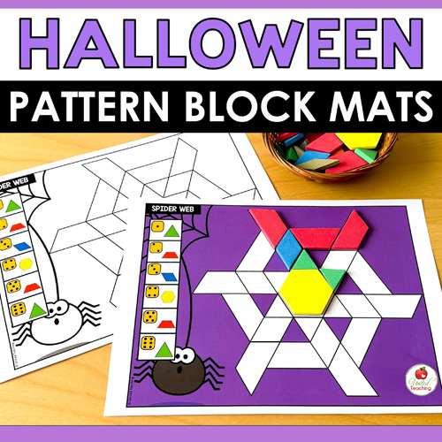 Halloween Pattern Block Mats