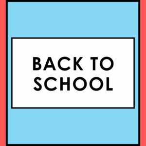 Back to School