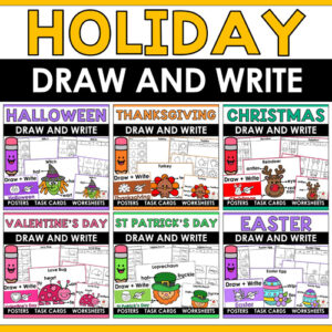 Draw and Write Holiday Bundle