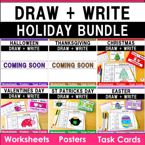 Holiday Draw and Write Bundle Cover