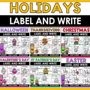 Label and Write Holiday Bundle