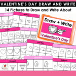 Valentine's Day Draw and Write Packet - United Teaching